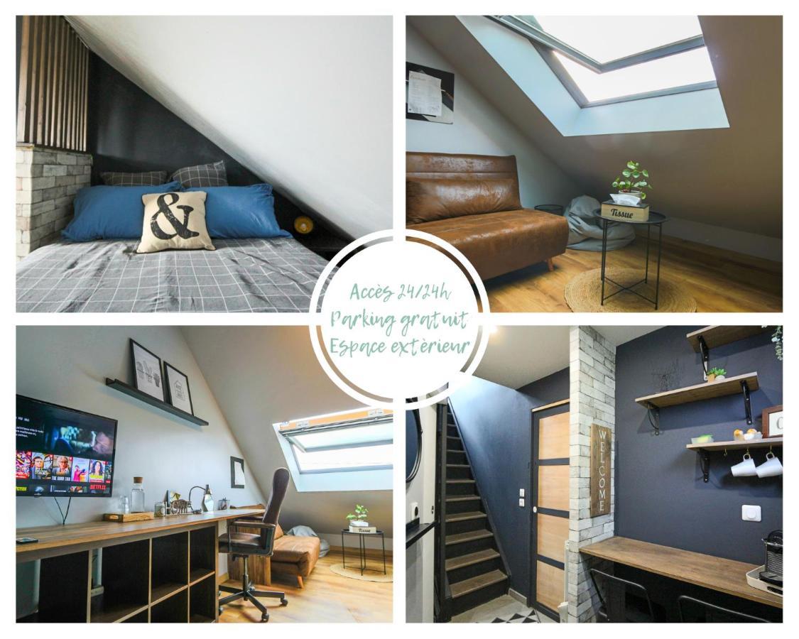 Maisonnette En Duplex Avec Terrasse Breux-Jouy Exteriér fotografie